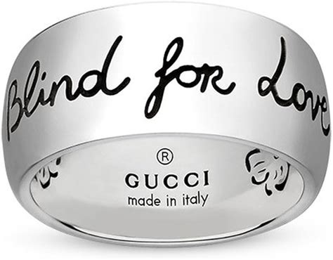 gucci blind for love ring.